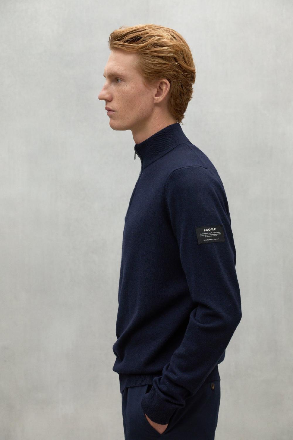Ecoalf NAVY BLUE LARCH SWEATER Promoción trimestral