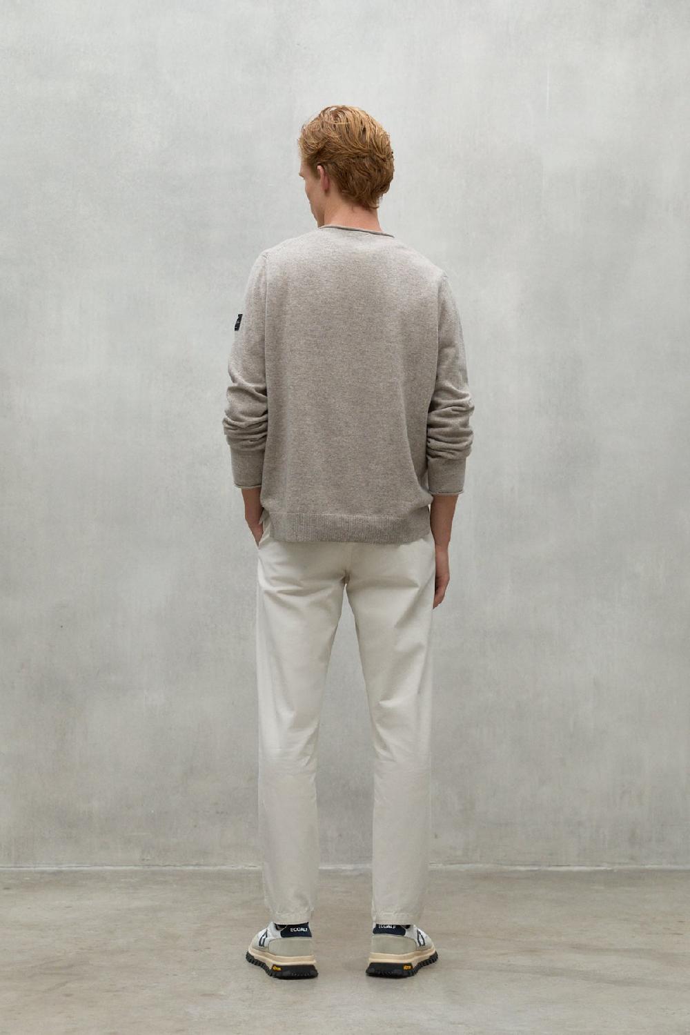 Ecoalf LIGHT BEIGE ARAS TROUSERS Tienda de fábrica