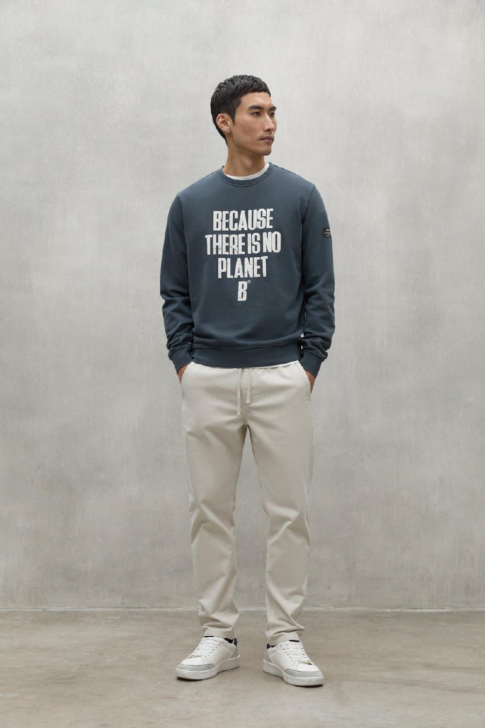Ecoalf BLUE BARDER SWEATSHIRT Ahorra y exporta