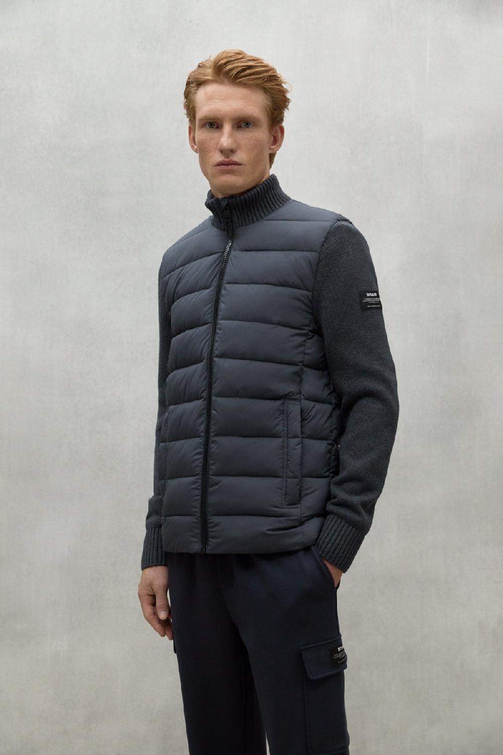 Ecoalf DARK GREY KNITTED BIMI SWEATER En oferta