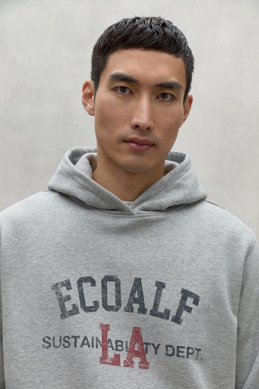 Ecoalf GREY VENICE SWEATSHIRT Libre de impuestos