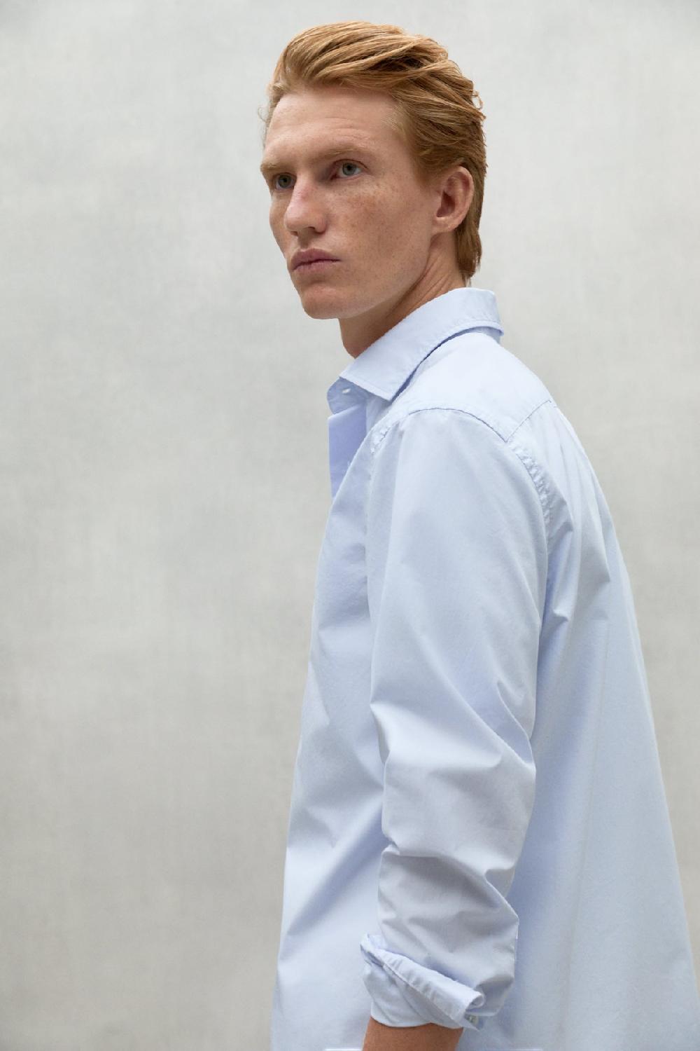 Ecoalf LIGHT BLUE ALFREDO SHIRT Descuentos del mes