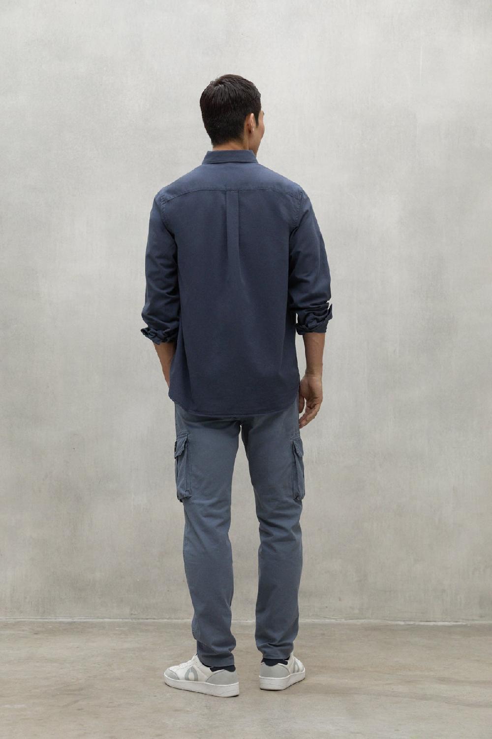 Ecoalf NAVY BLUE ANTEJO SHIRT Oferta exclusiva