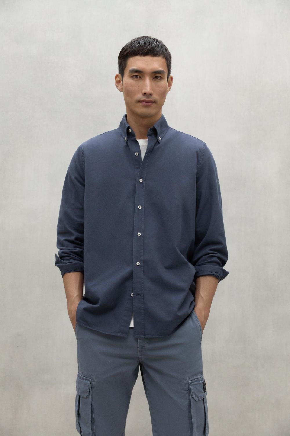 Ecoalf NAVY BLUE ANTEJO SHIRT Oferta exclusiva