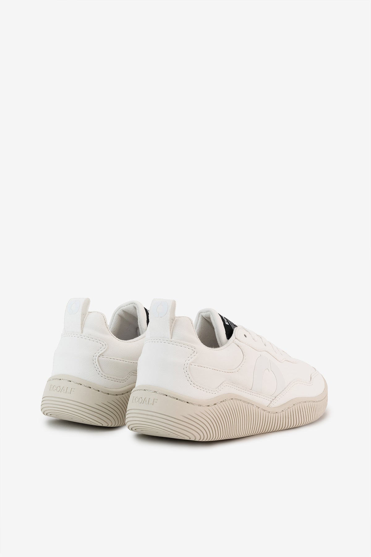 Ecoalf WHITE SYNTHETIC LEATHER ALCUDIA TRAINERS Precio ultrabajo
