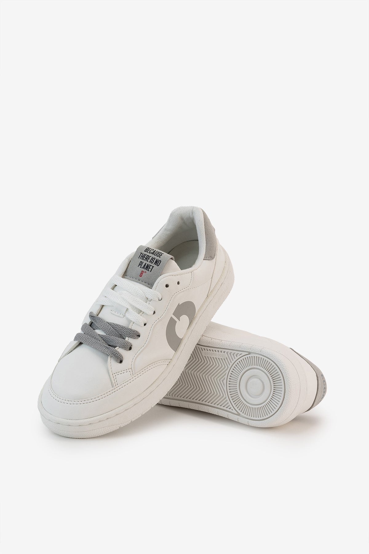 Ecoalf WHITE DEIA VEGAN LEATHER TRAINERS Venta caliente