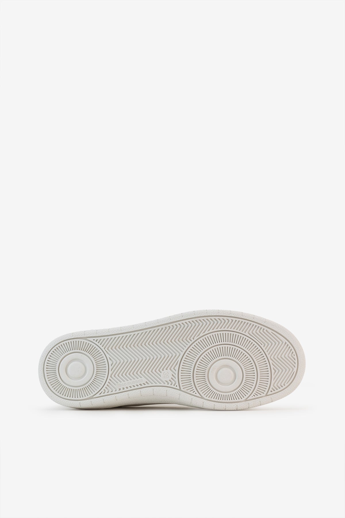 Ecoalf WHITE DEIA VEGAN LEATHER TRAINERS Venta caliente