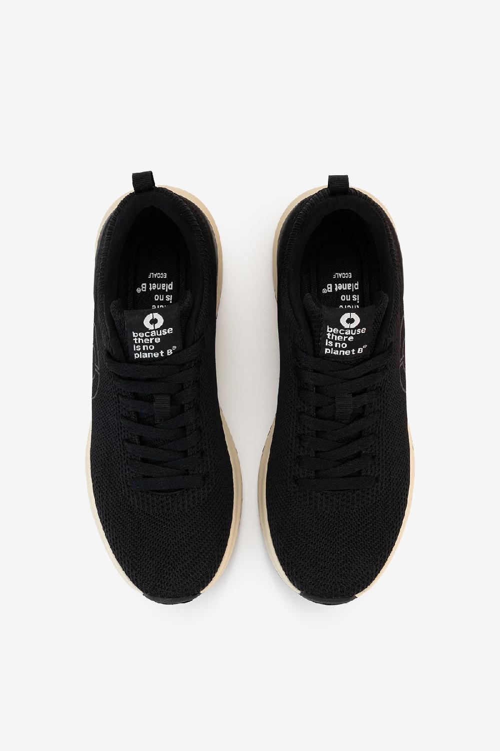 Ecoalf BLACK KNITTED CONDE TRAINERS En oferta