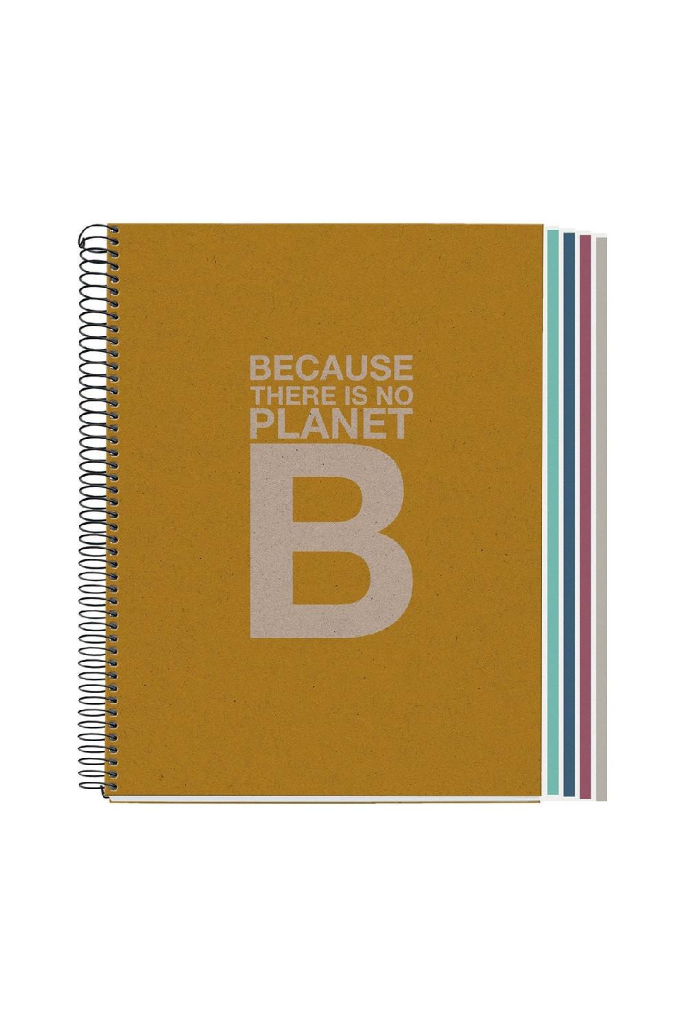 Ecoalf MUSTARD A4 Notebook (Graph Paper) Solo hoy