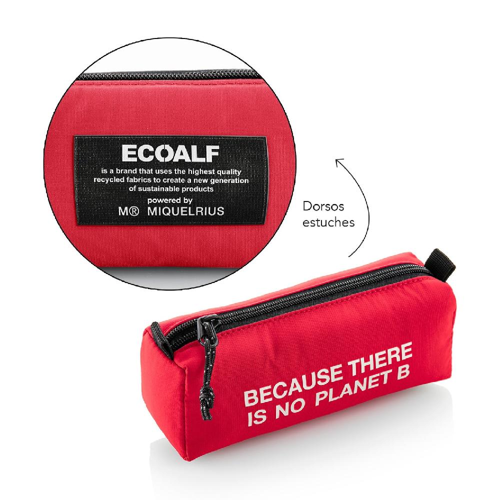 Ecoalf BRIGHT RED Pencil Case Oferta especial de fábrica
