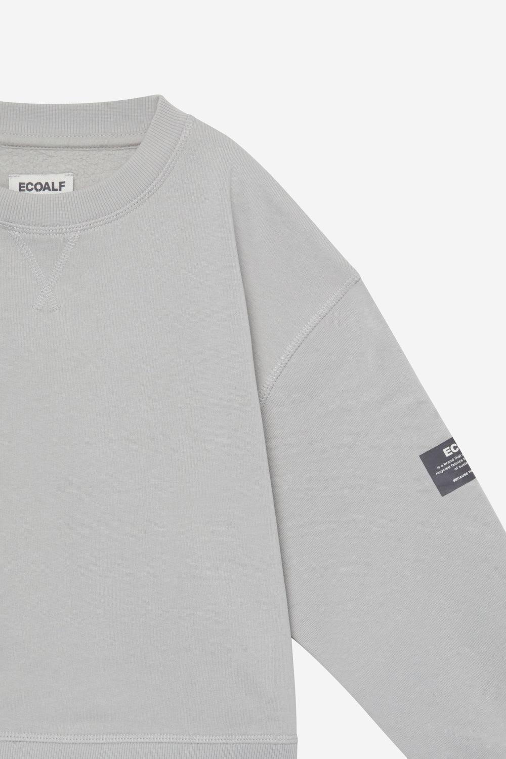 Ecoalf LIGHT GREY MOSSA SWEATSHIRT Envío internacional gratuito