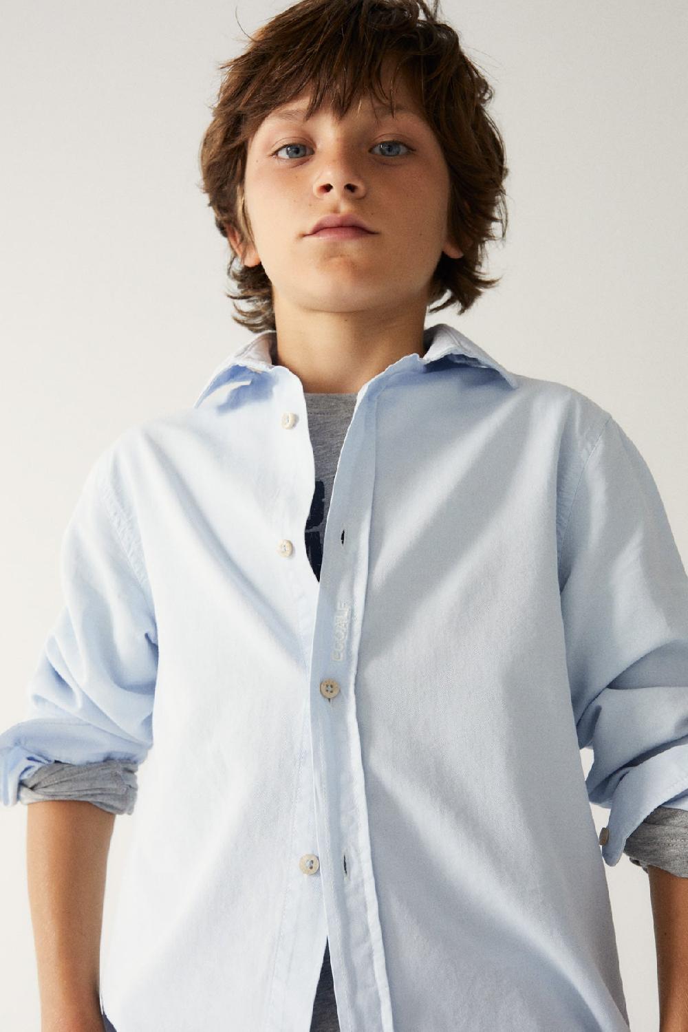 Ecoalf BLUE ANTEJO SHIRT Descuentos del mes
