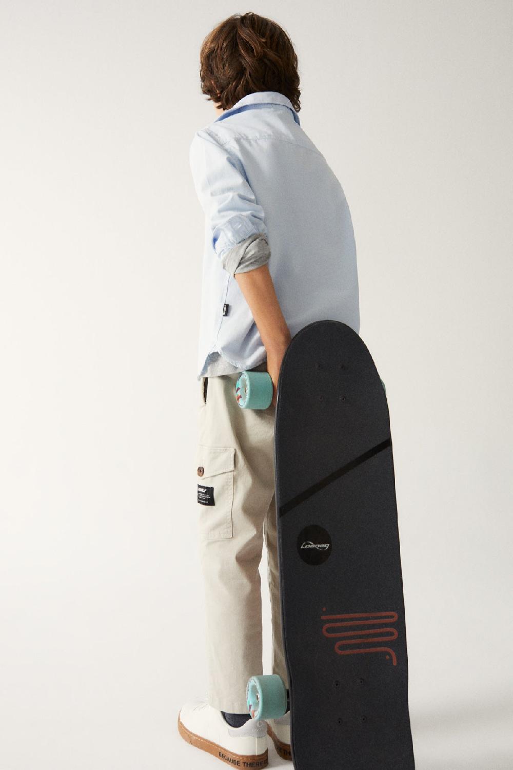 Ecoalf BLUE ANTEJO SHIRT Descuentos del mes