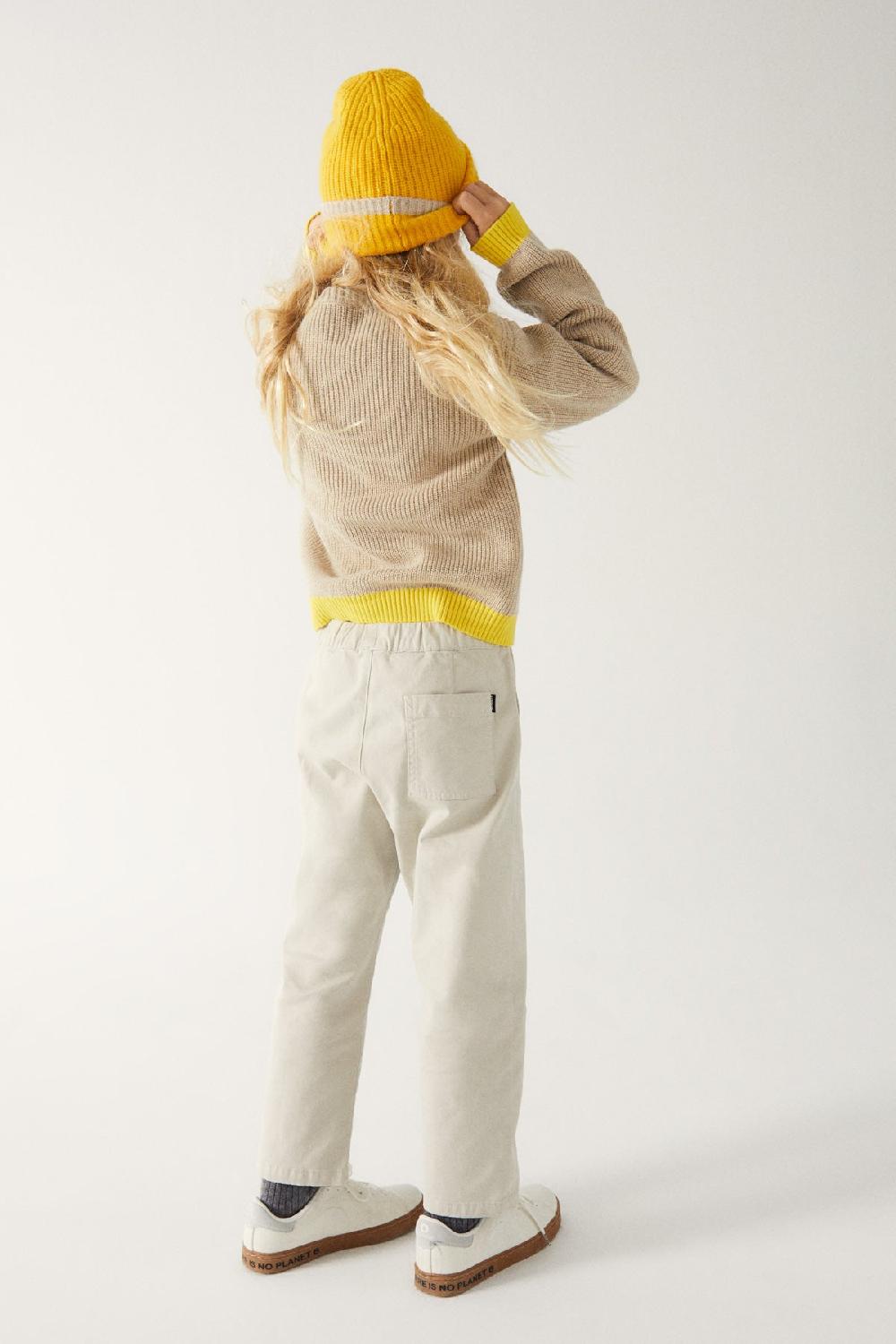 Ecoalf BROWN FLOWER KNITTED JUMPER Grandes ahorros