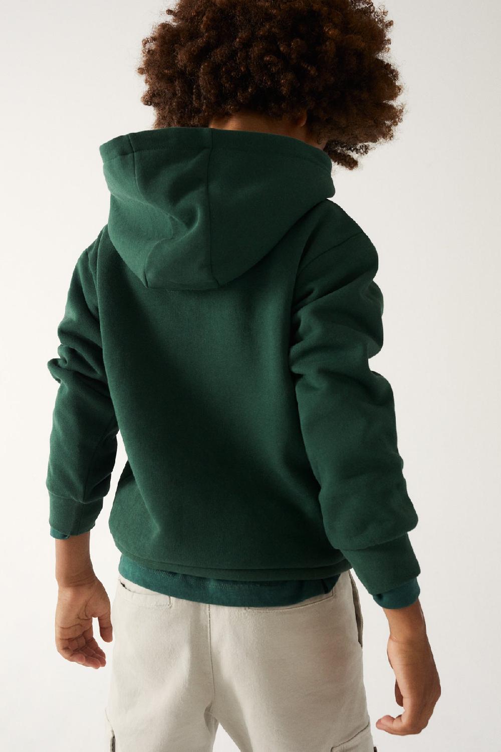 Ecoalf GREEN CARAMEL SWEATSHIRT Liquidación