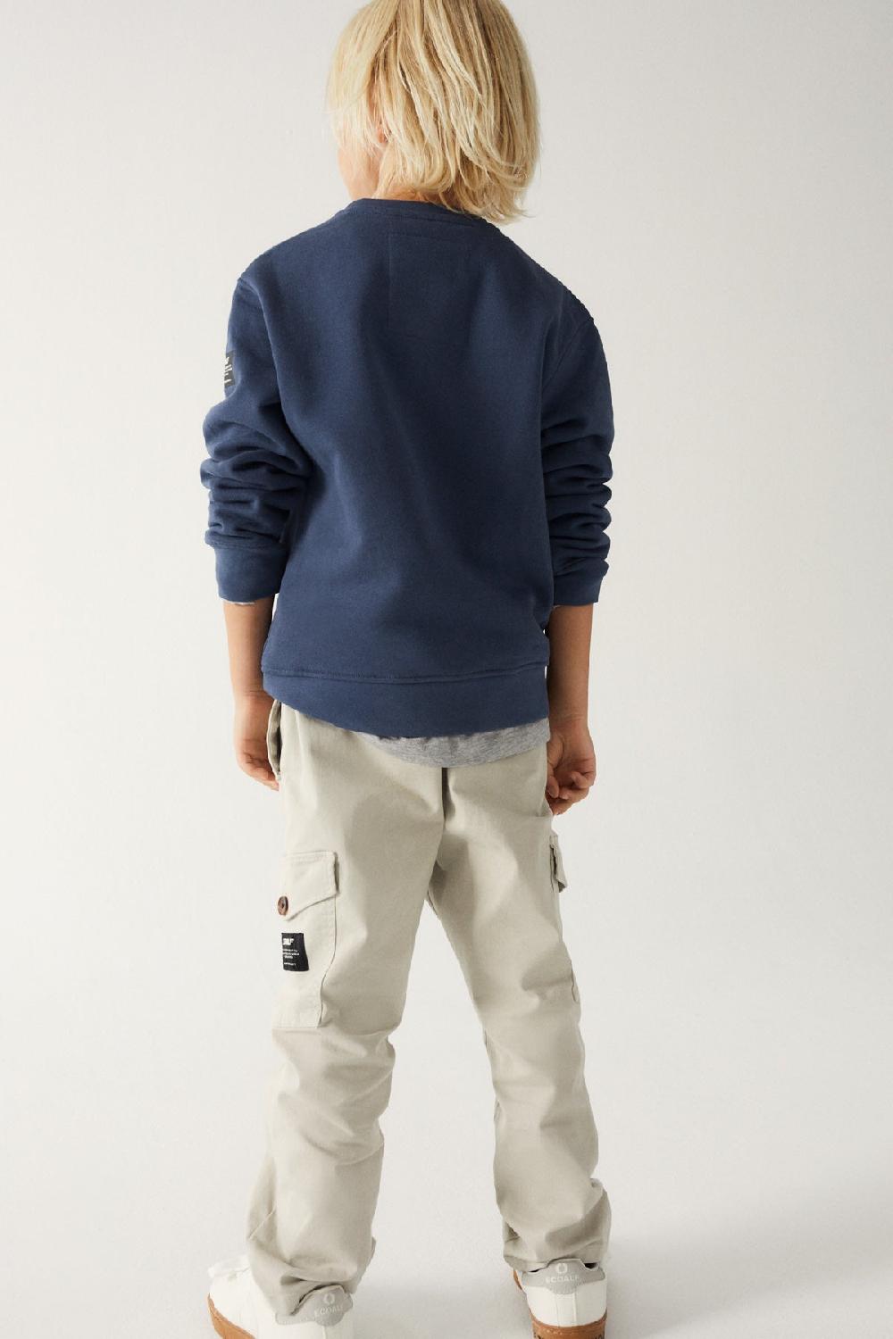 Ecoalf BLUE BARDERA SWEATSHIRT Rebajas top