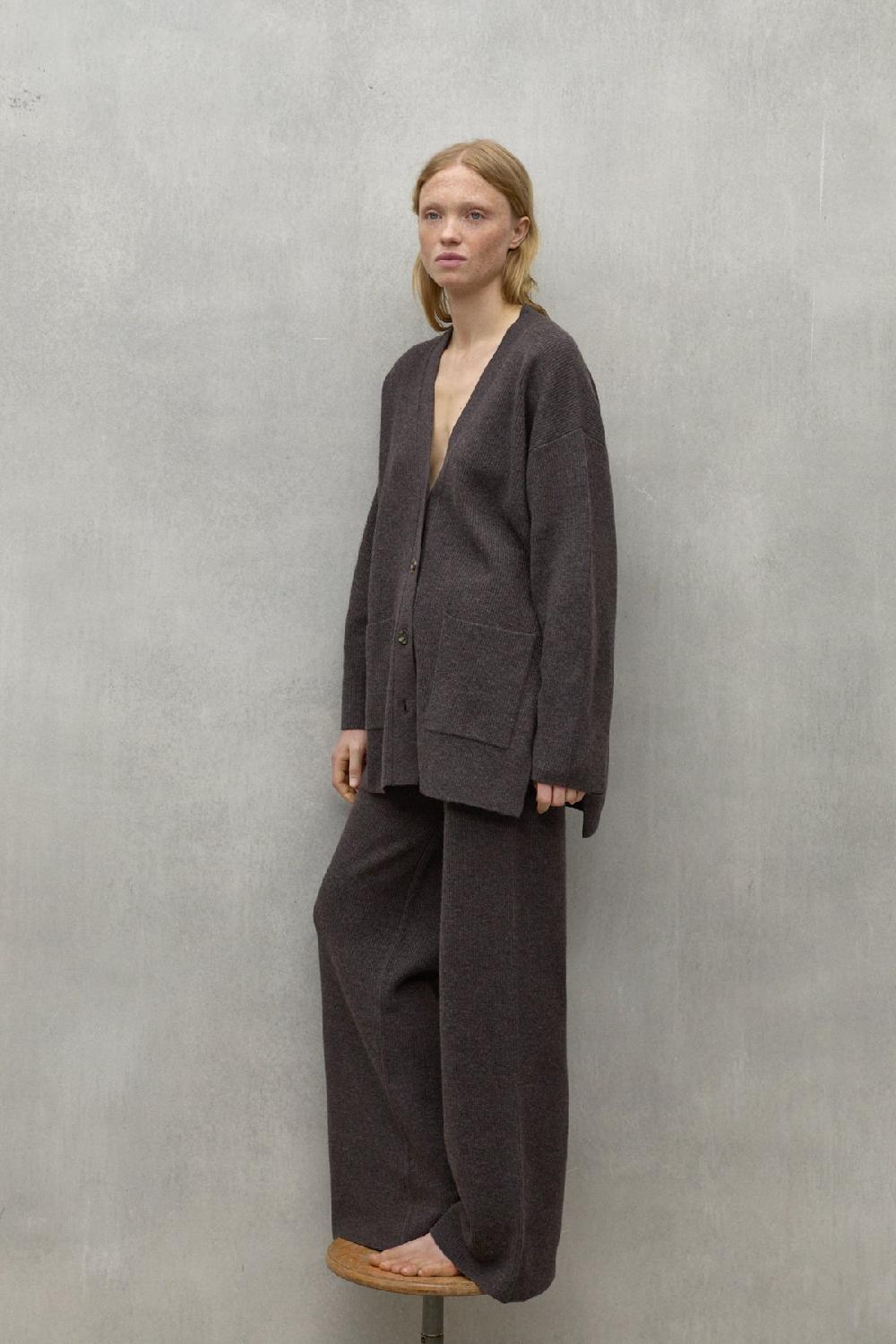 Ecoalf DARK BROWN NIM SWEATER Descuento por venta flash