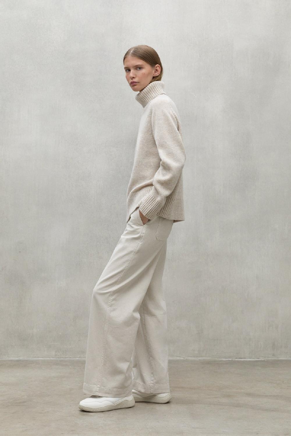 Ecoalf LIGHT BEIGE VALLS TROUSERS Grandes ahorros