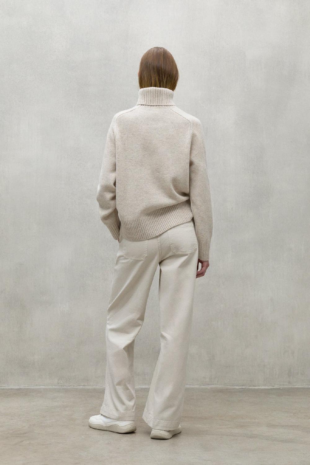 Ecoalf LIGHT BEIGE VALLS TROUSERS Grandes ahorros