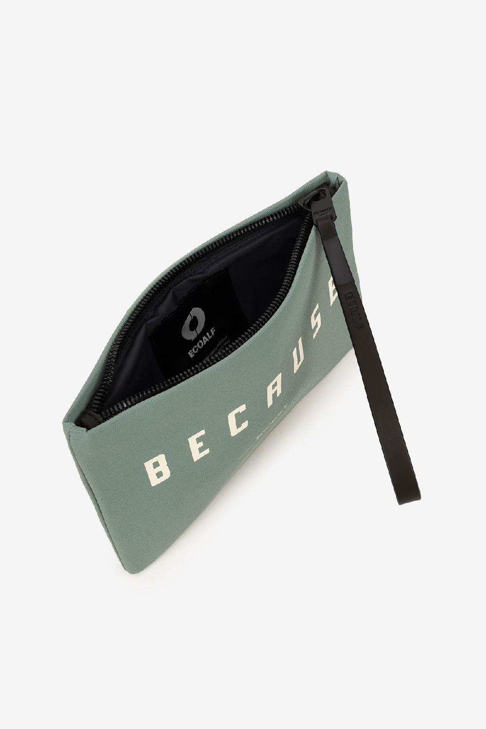 Ecoalf MINT LUPITA HANDBAG WITH MESSAGE Tienda