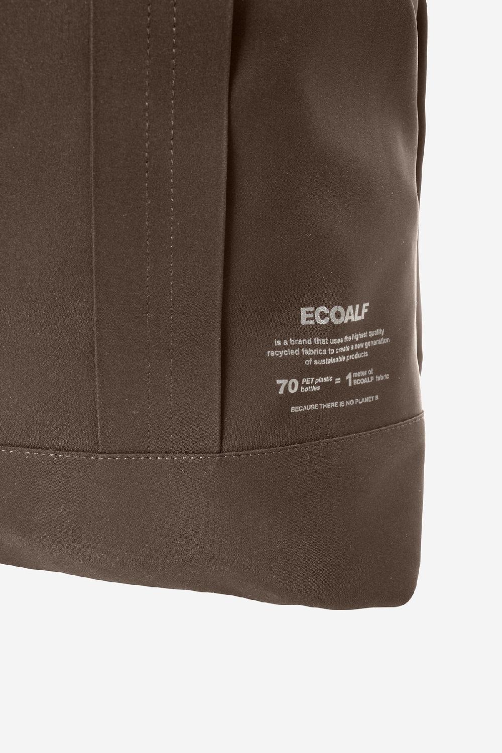 Ecoalf BROWN BONDED L SHOPPER BAG Liquidación