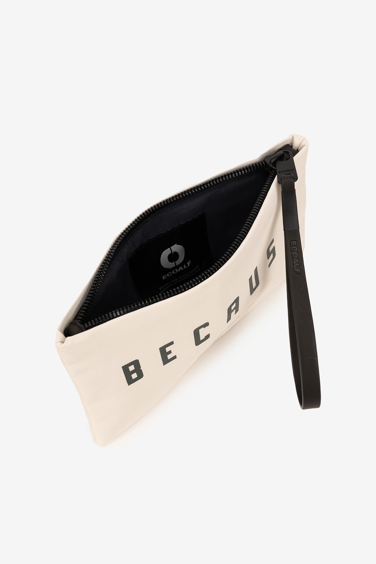 Ecoalf WHITE LUPITA HANDBAG WITH MESSAGE Rebajas top