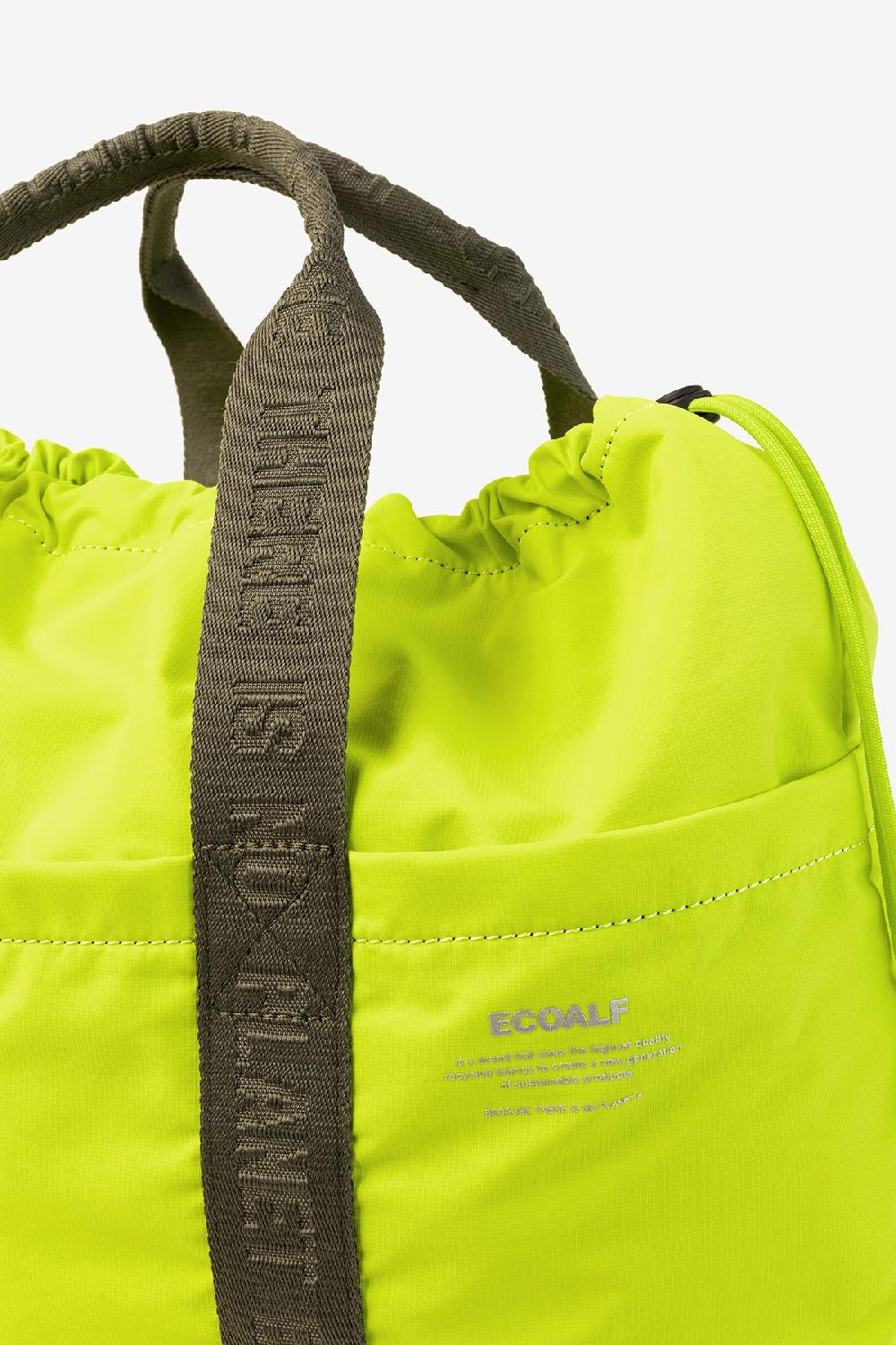Ecoalf LIME GREEN AKIRA TOTE BAG Solo hoy