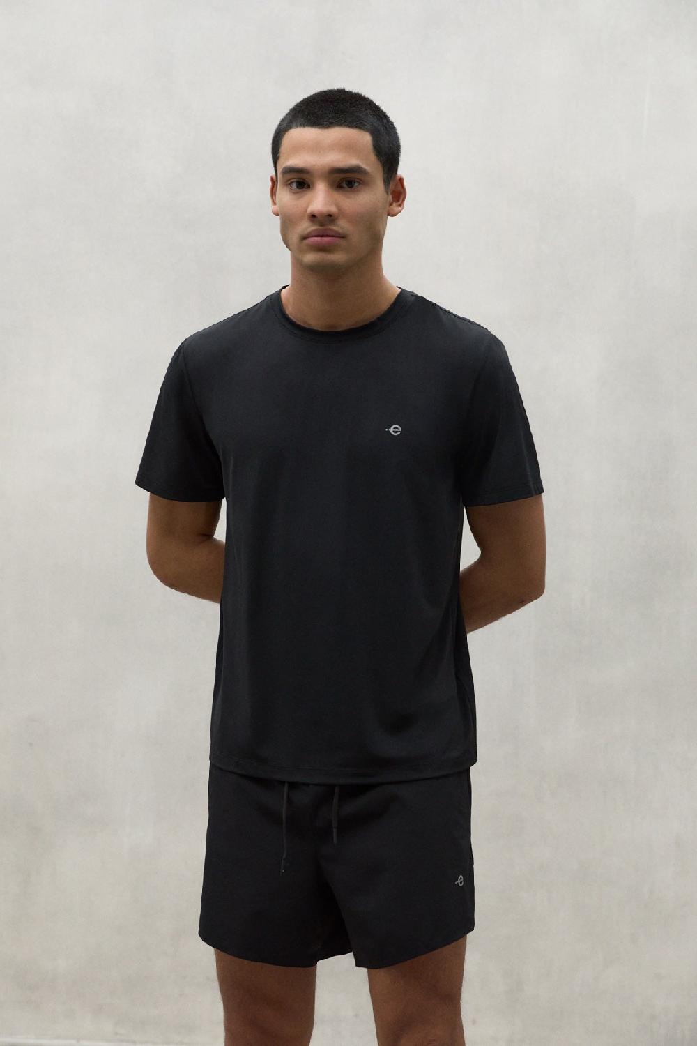 Ecoalf ZURICH T-SHIRT BLACK Superdescuento
