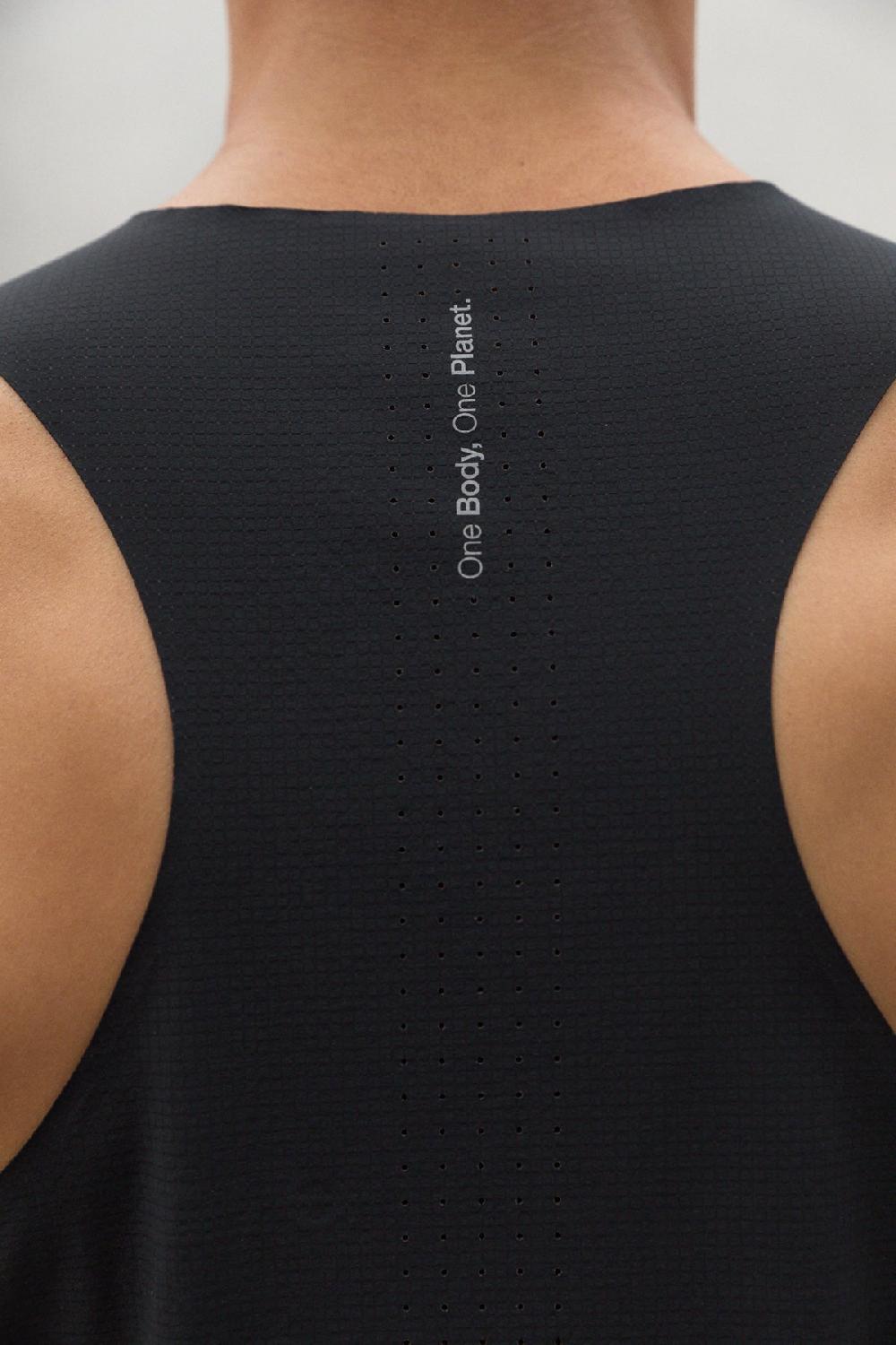 Ecoalf BOMBAY TANK TOP BLACK Liquidación