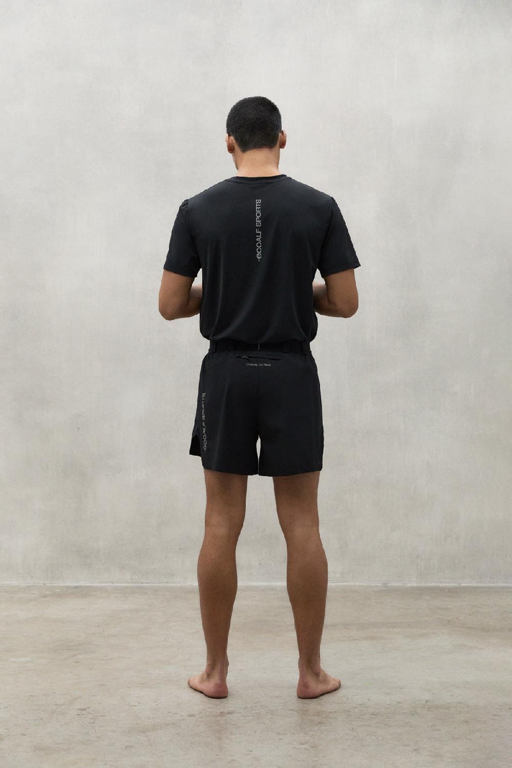 Ecoalf BARCELONA SHORTS BLACK Tienda de fábrica