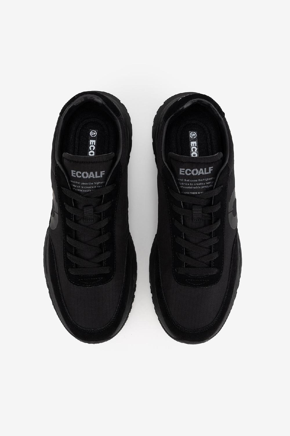 Ecoalf BLACK VENTURA TRAINERS Precio ultrabajo