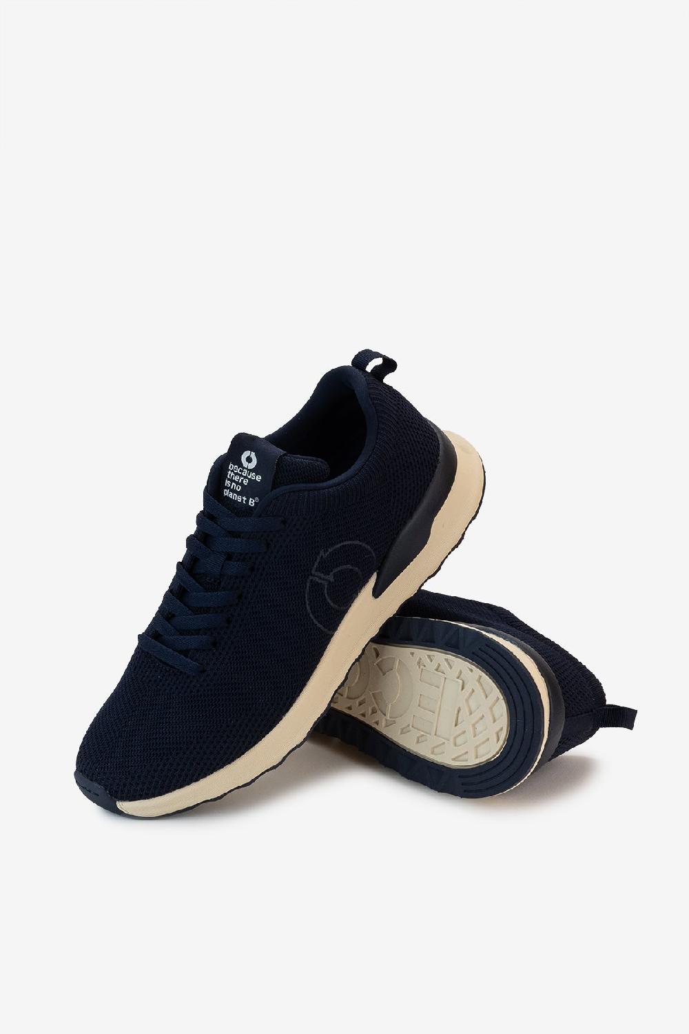 Ecoalf NAVY BLUE KNITTED CONDE TRAINERS En línea