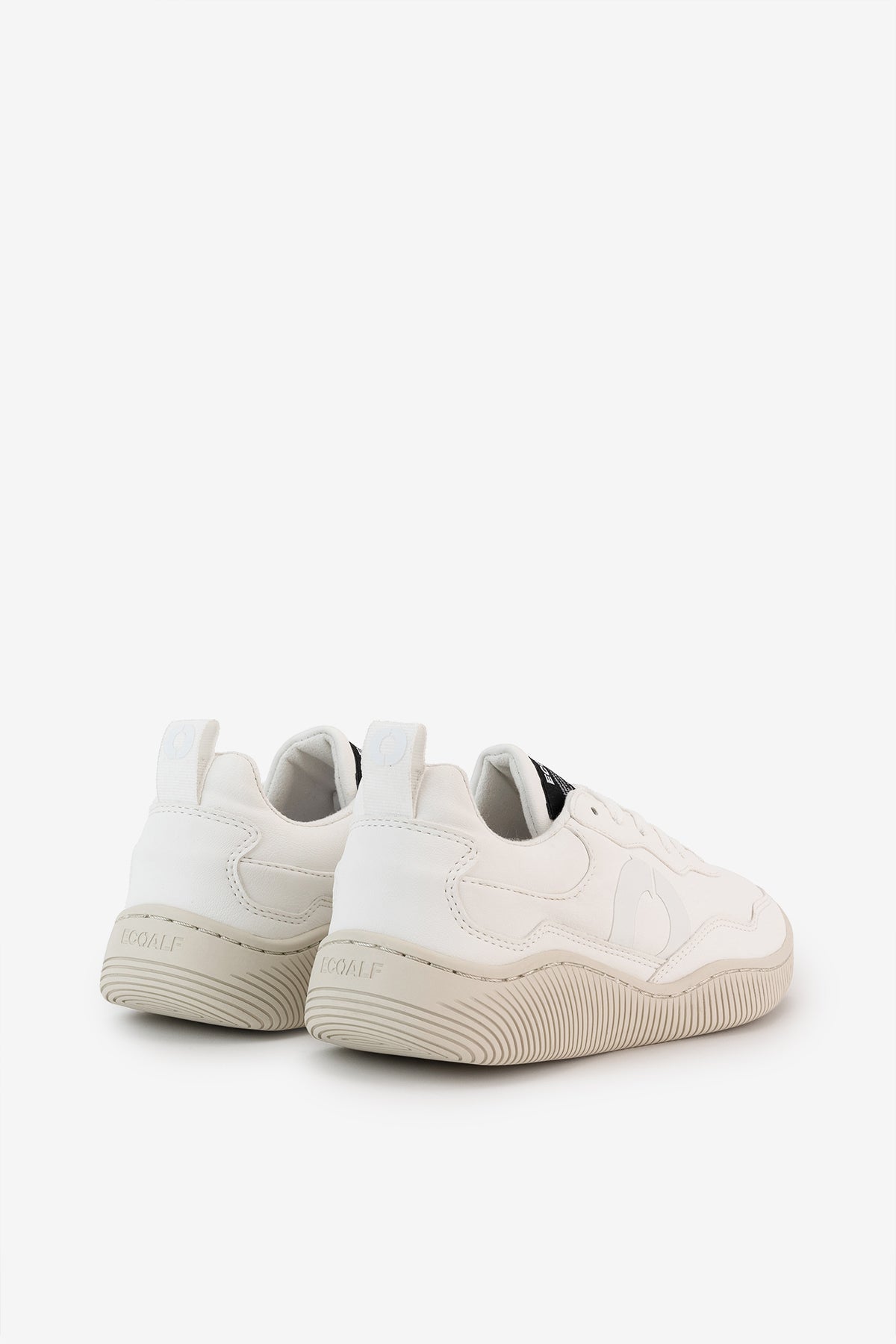 Ecoalf WHITE SYNTHETIC LEATHER ALCUDIA TRAINERS Rebajas