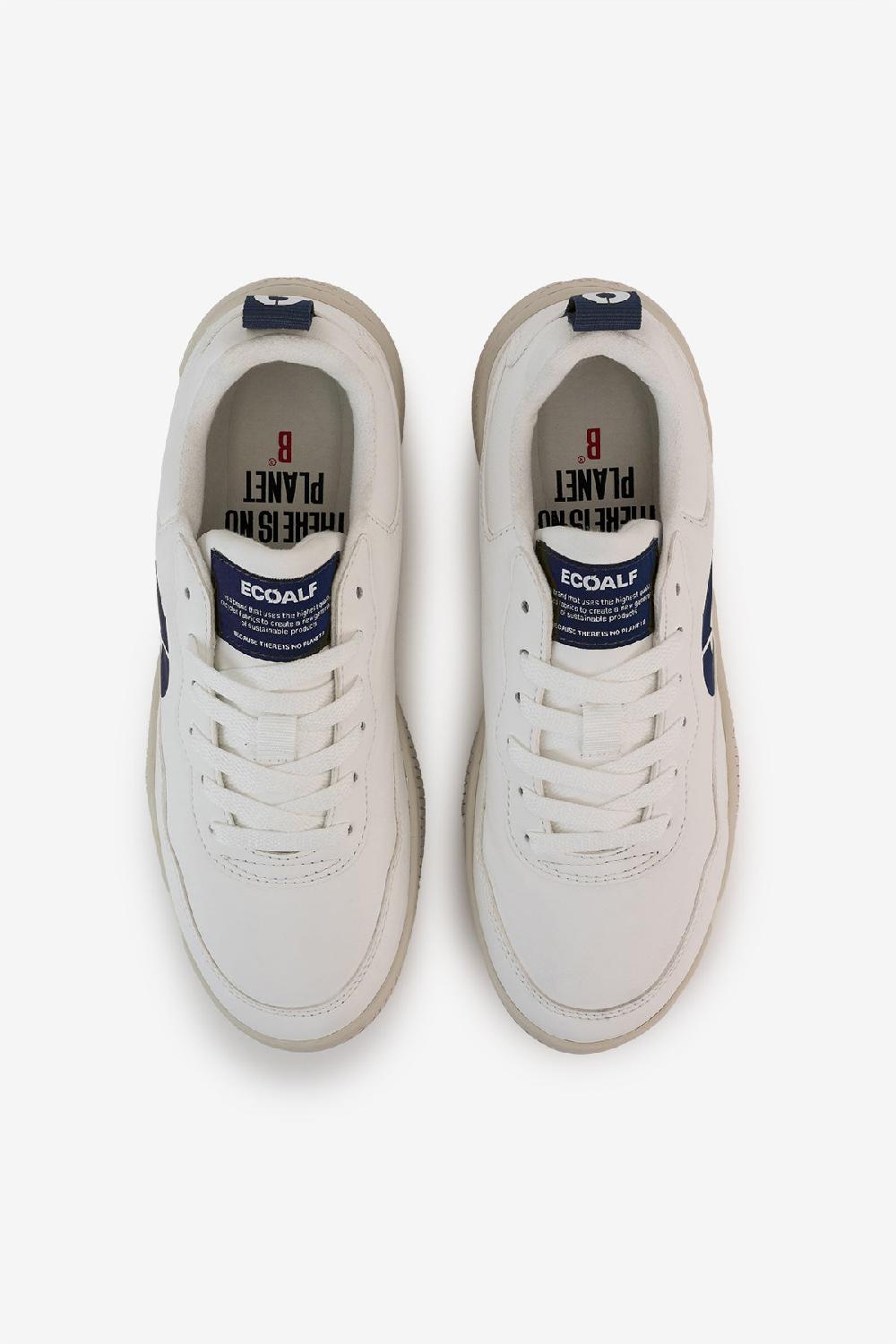 Ecoalf NAVY BLUE SYNTHETIC LEATHER ALCUDIA TRAINERS Los más vendidos