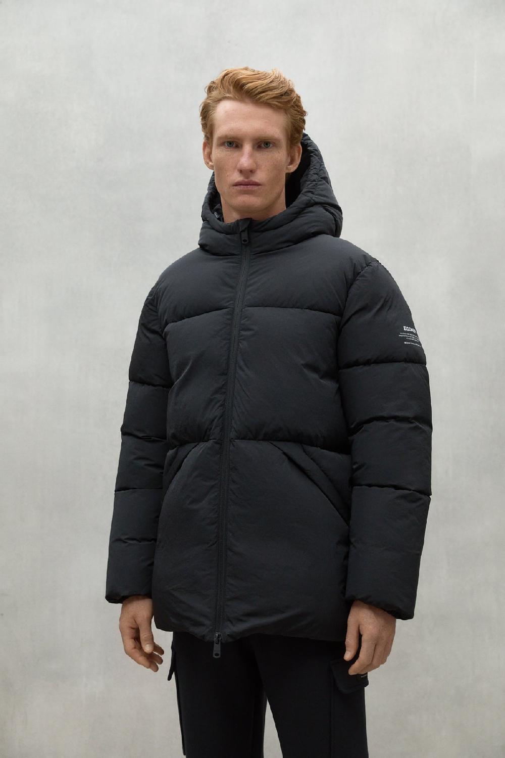 Ecoalf BLACK BANS JACKET Liquidación