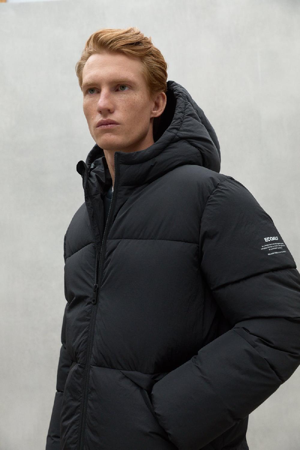 Ecoalf BLACK BANS JACKET Liquidación