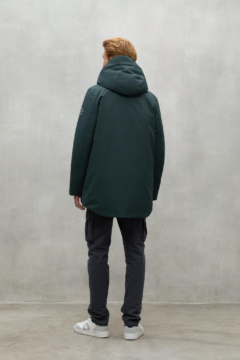 Ecoalf DARK GREEN PARKO COAT Últimos 3 días