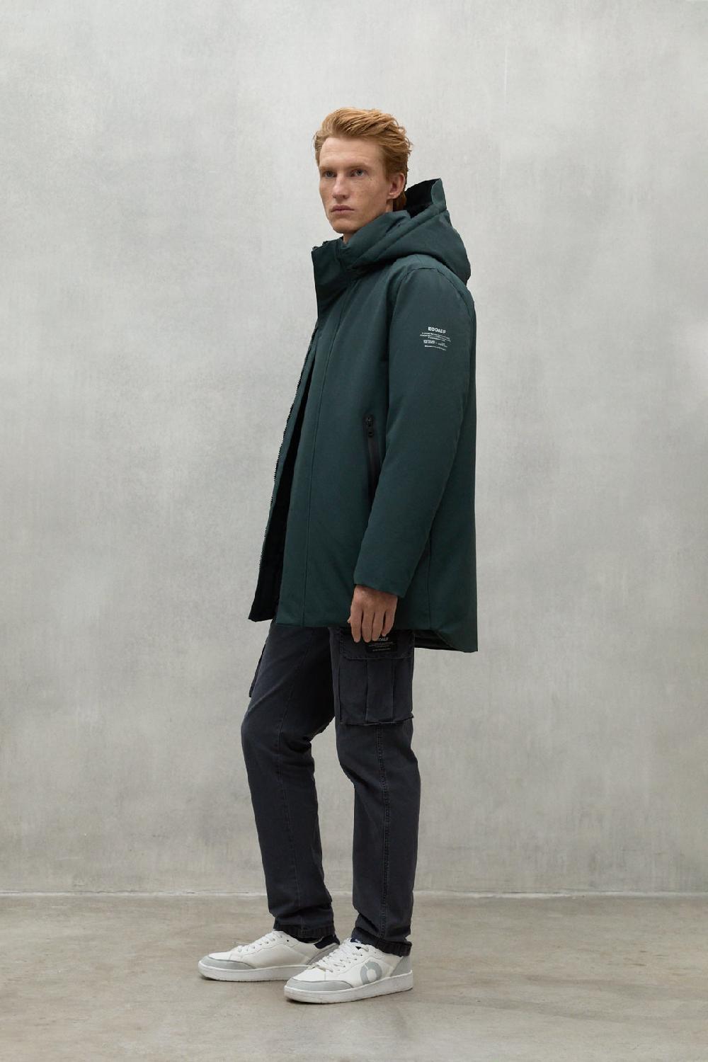 Ecoalf DARK GREEN PARKO COAT Últimos 3 días