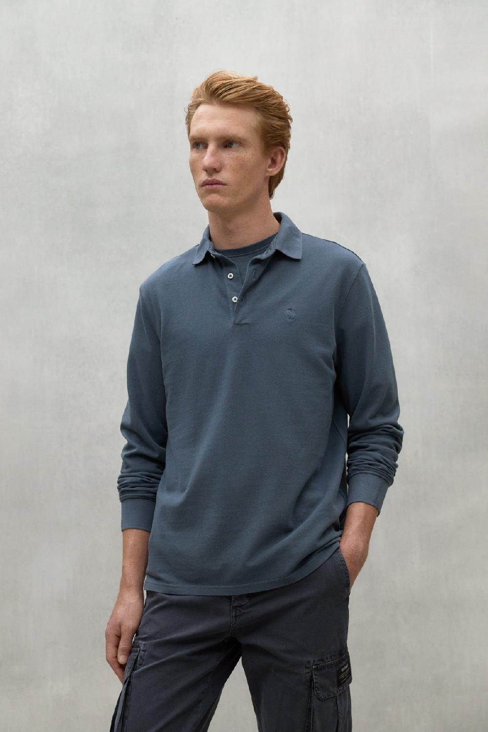 Ecoalf BLUE TED POLO SHIRT ÚLTIMAS EDICIONES