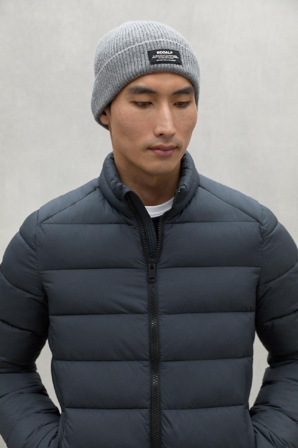 Ecoalf DARK GREY BERET JACKET Último día