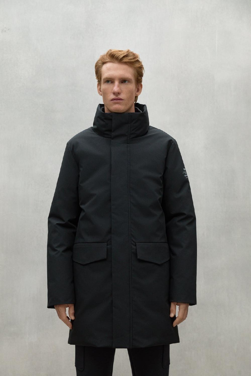 Ecoalf BLACK NOSHAQ COAT Solo hoy