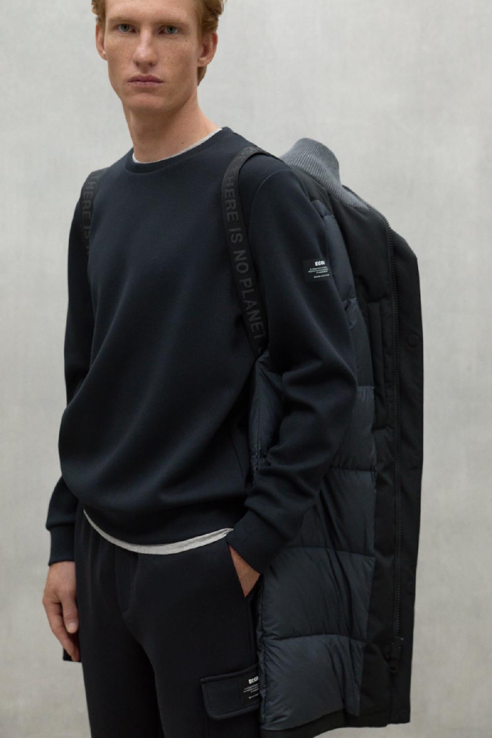 Ecoalf BLACK NOSHAQ COAT Solo hoy
