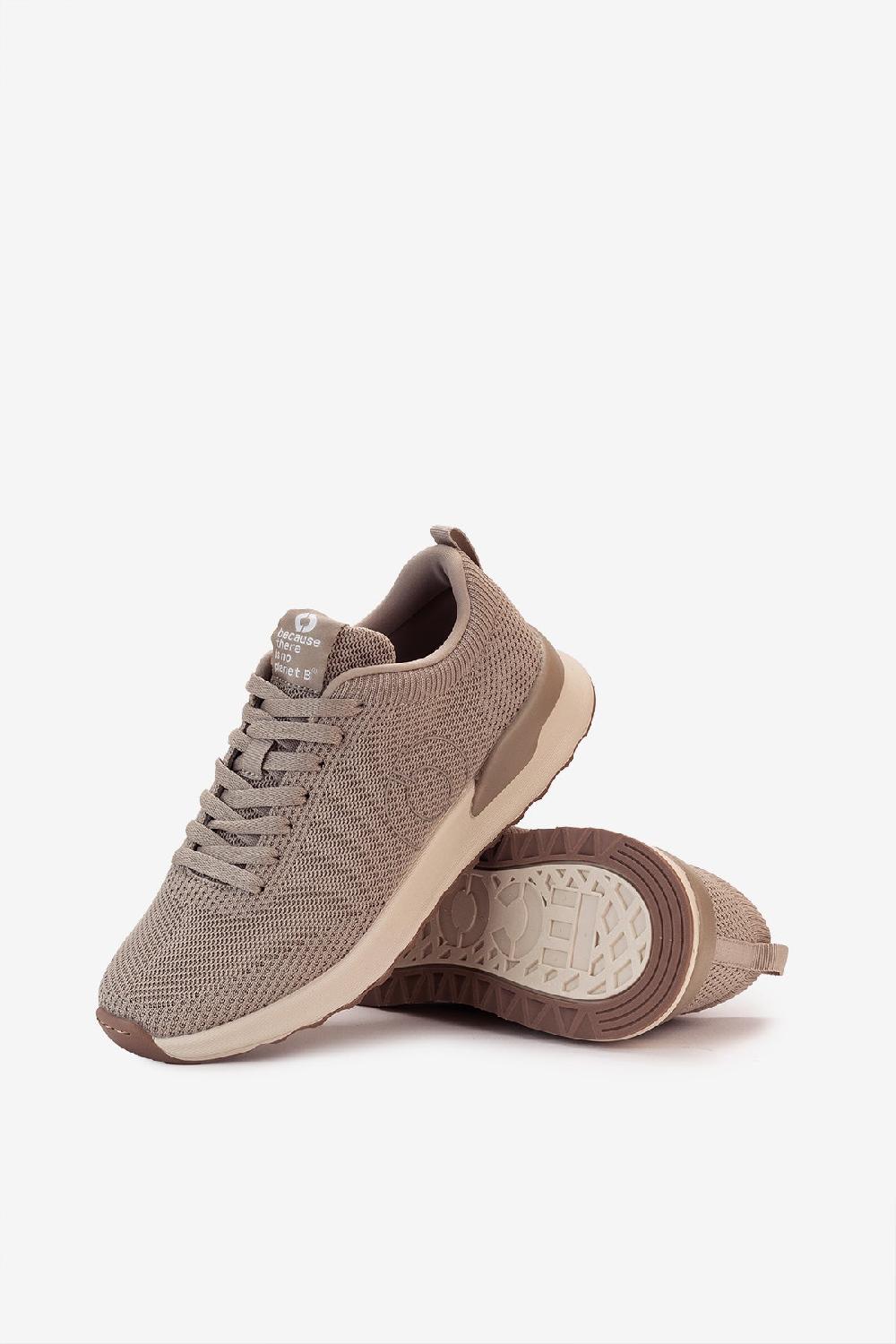 Ecoalf BROWN KNITTED CONDE TRAINERS Grandes descuentos