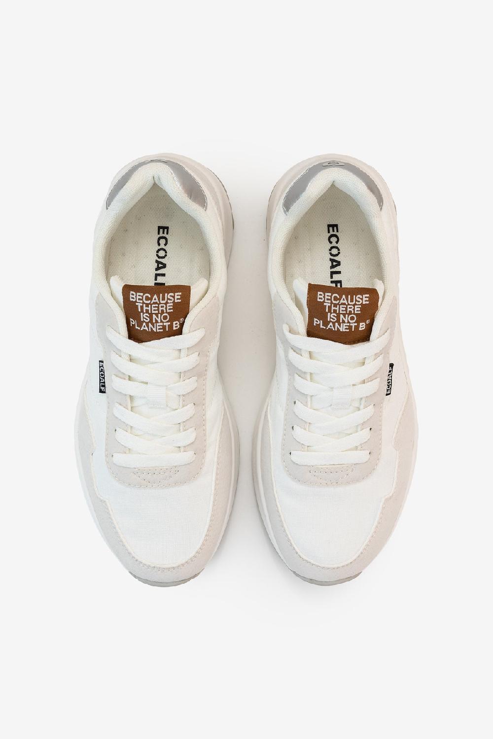 Ecoalf WHITE SUACE TRAINERS Ofertas especiales