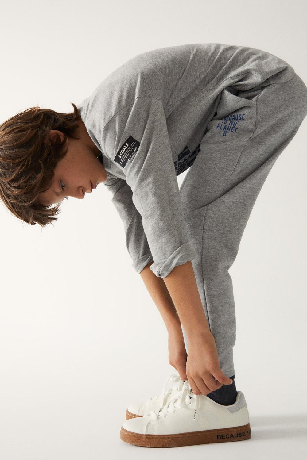 Ecoalf GREY PANT TROUSERS Grandes ahorros