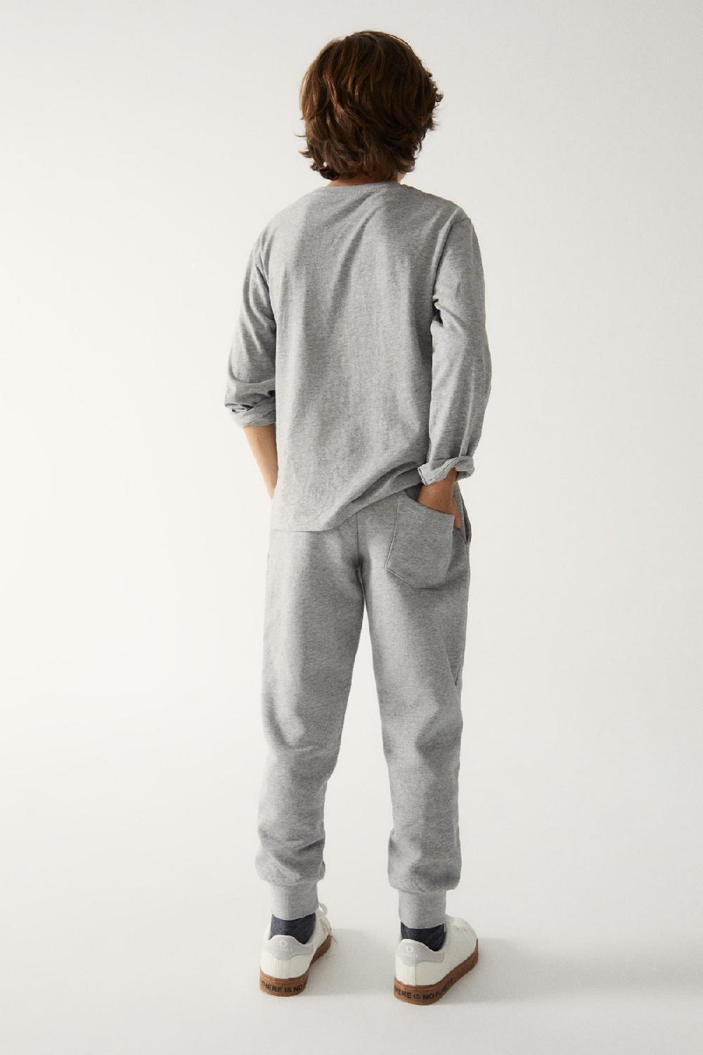 Ecoalf GREY PANT TROUSERS Grandes ahorros