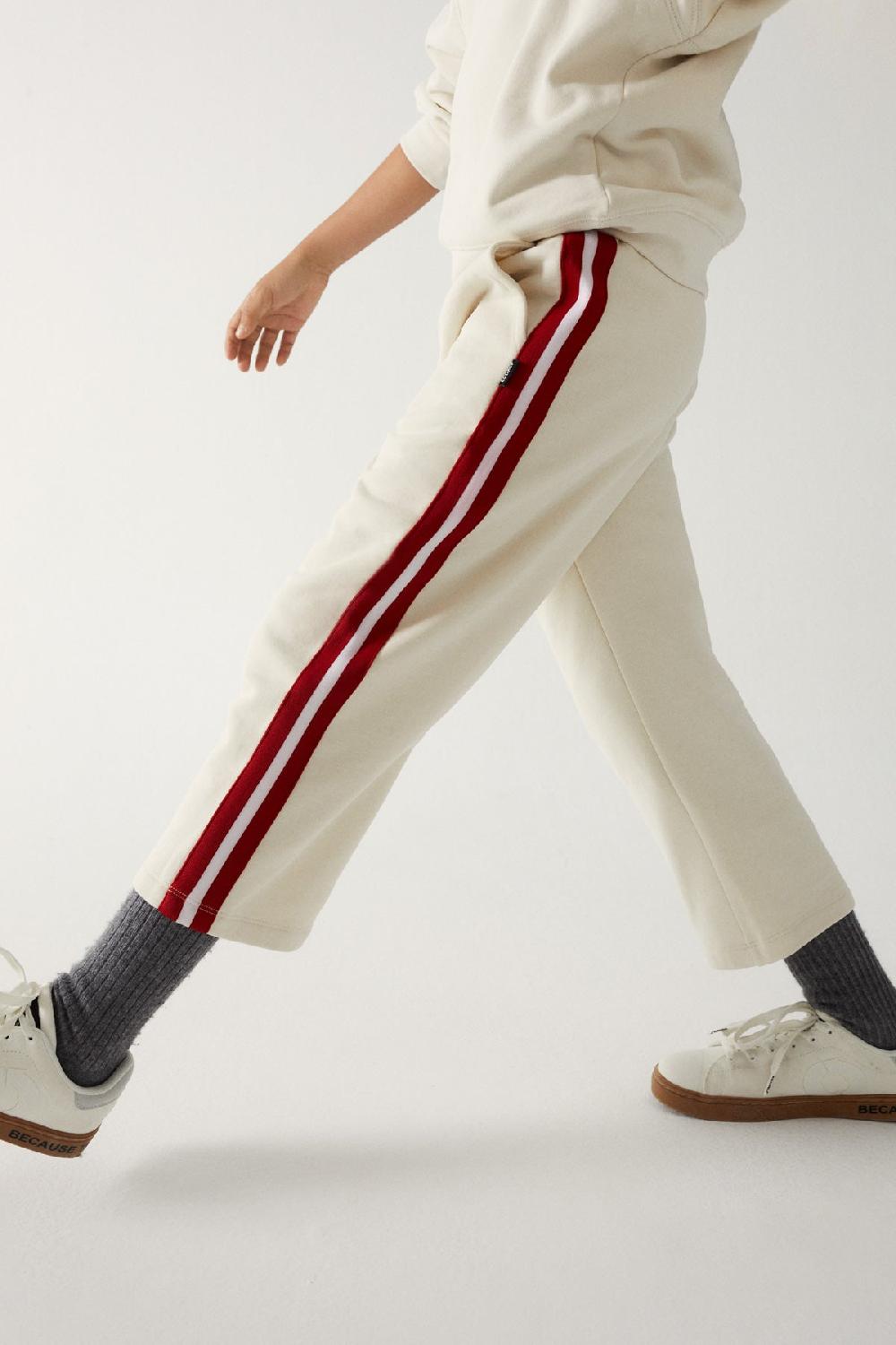 Ecoalf WHITE RIAD TRACKSUIT BOTTOMS Rebajas de fin de temporada