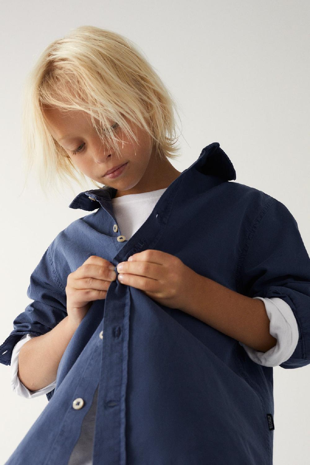 Ecoalf BLUE ANTEJO SHIRT Rebajas