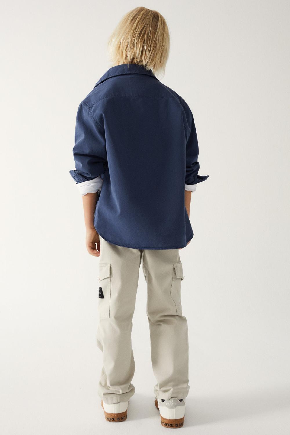 Ecoalf BLUE ANTEJO SHIRT Rebajas
