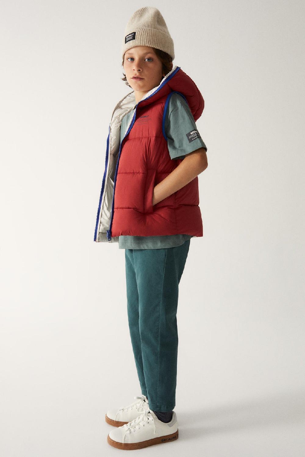 Ecoalf RED ZIPPY VEST Venta caliente